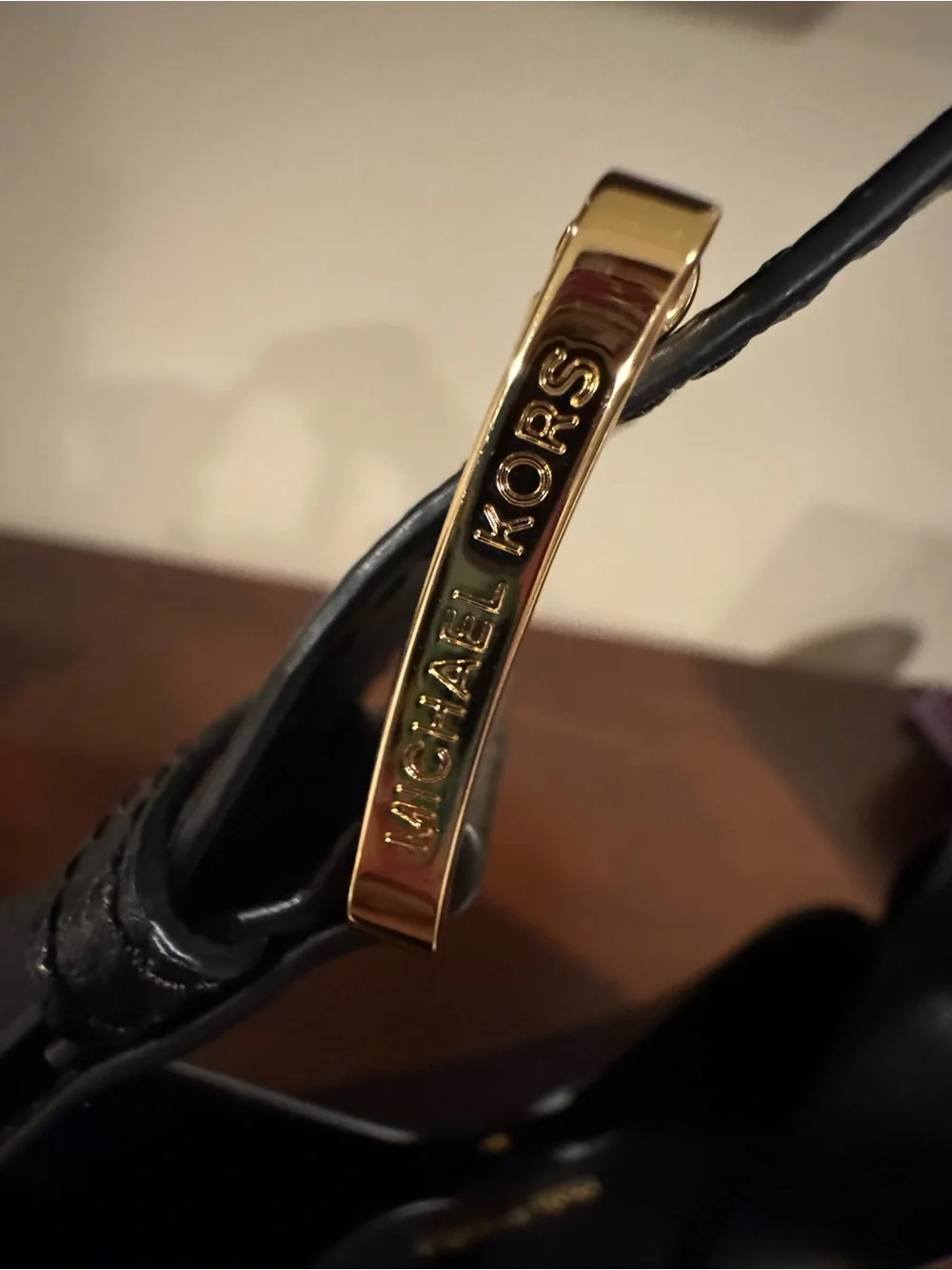 Michael Kors sleek pebbled